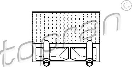 Topran 202 698 - Топлообменник, отопление на вътрешното пространство vvparts.bg