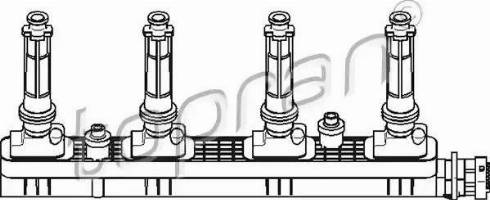 Topran 207 472 - Запалителна бобина vvparts.bg