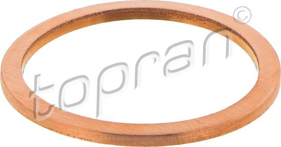 Topran 207 582 - Уплътнителен пръстен, пробка за източване на маслото vvparts.bg