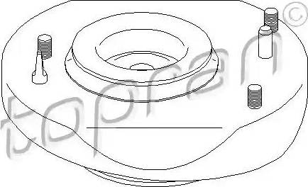 Topran 700 357 - Тампон на макферсън vvparts.bg