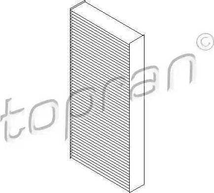 Topran 700 265 - Филтър купе (поленов филтър) vvparts.bg