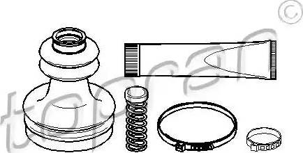 Topran 700 724 - Маншон, полуоска vvparts.bg