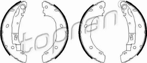 Topran 720365 - Комплект спирачна челюст vvparts.bg