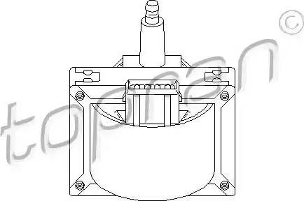 Topran 720 311 - Запалителна бобина vvparts.bg