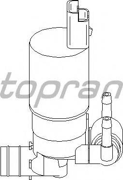 Topran 720 299 755 - Водна помпа за миещо устр., почистване на стъклата vvparts.bg