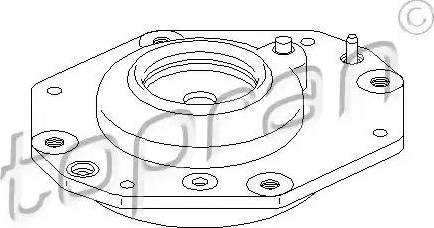 Topran 720 267 - Тампон на макферсън vvparts.bg