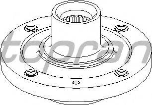 Topran 720 200 756 - Главина на колелото vvparts.bg