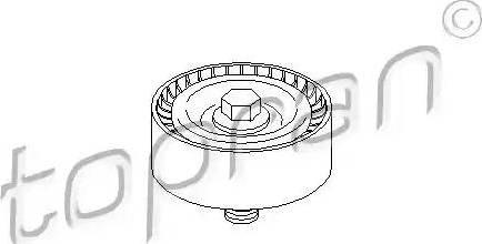 Topran 722 418 - Паразитна / водеща ролка, пистов ремък vvparts.bg