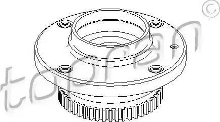 Topran 722 250 - Главина на колелото vvparts.bg