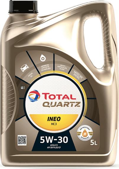 Total QUARTZ INEO MC3 5W30 5L - Двигателно масло vvparts.bg