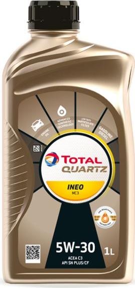 Total QUARTZ INEO MC3 5W30 1L - Двигателно масло vvparts.bg