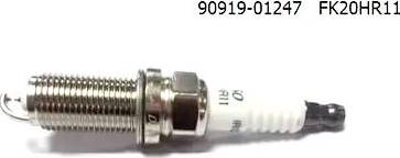 TOYOTA 90919-01247 - Запалителна свещ vvparts.bg