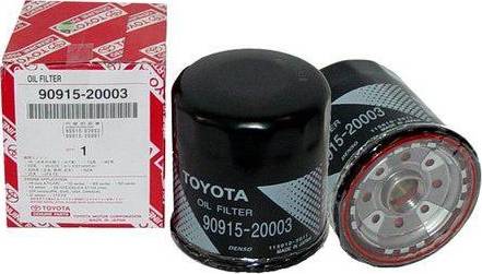 TOYOTA 9091520003 - Маслен филтър vvparts.bg