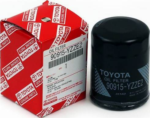 TOYOTA 90915YZZE2 - Маслен филтър vvparts.bg