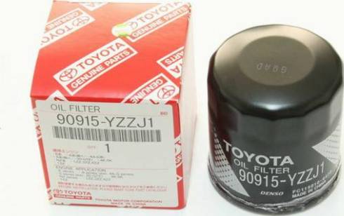 TOYOTA 90915-YZZJ1 - Маслен филтър vvparts.bg