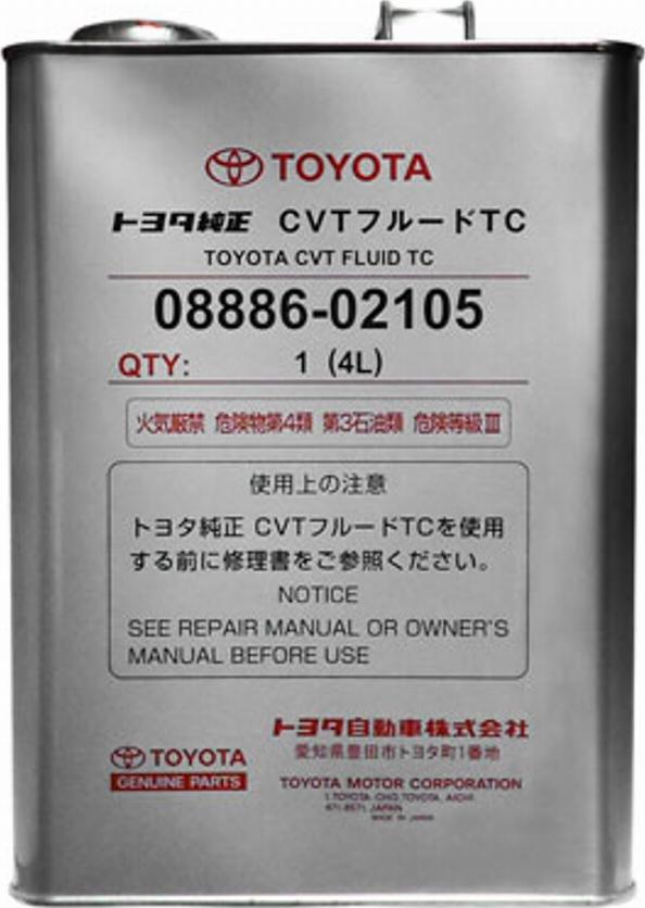 TOYOTA 08886-02105 - Масло за автоматична предавателна кутия vvparts.bg