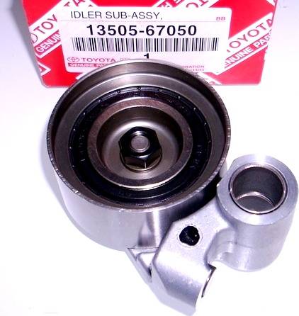 TOYOTA 13505-67050 - Обтяжна ролка, ангренаж vvparts.bg