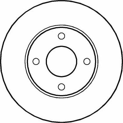 TQ 140249 - Спирачен диск vvparts.bg