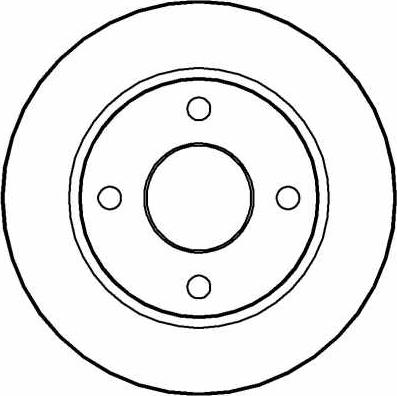 TQ 116998 - Спирачен диск vvparts.bg