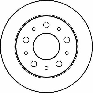 TQ TQ-DP009 - Спирачен диск vvparts.bg