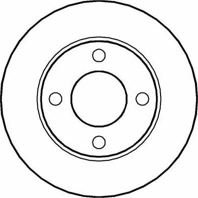 TQ 116960 - Спирачен диск vvparts.bg