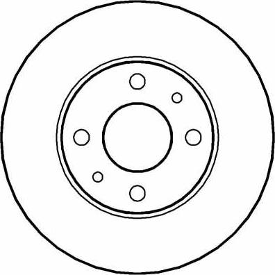 TQ TQ-DP001 - Спирачен диск vvparts.bg