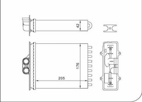 TQ 111548 - Топлообменник, отопление на вътрешното пространство vvparts.bg