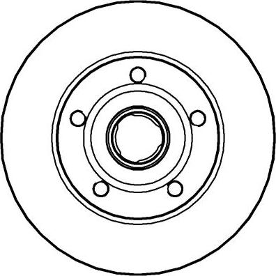 TQ TQ-DP025 - Спирачен диск vvparts.bg