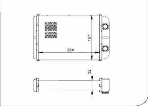 TQ 133732 - Топлообменник, отопление на вътрешното пространство vvparts.bg