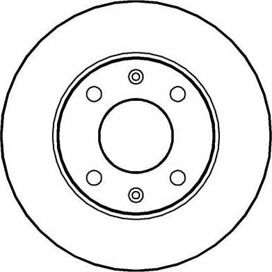 TQ TQ-DP062 - Спирачен диск vvparts.bg