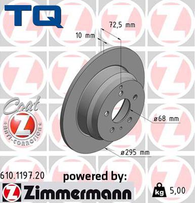 TQ 244560 - Спирачен диск vvparts.bg