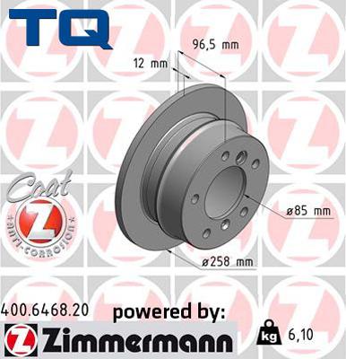 TQ 229489 - Спирачен диск vvparts.bg