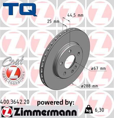 TQ TQ-BD0730 - Спирачен диск vvparts.bg