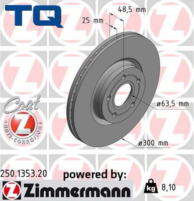 TQ 222730 - Спирачен диск vvparts.bg