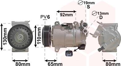 TQ TQ-4001K703 - Компресор, климатизация vvparts.bg