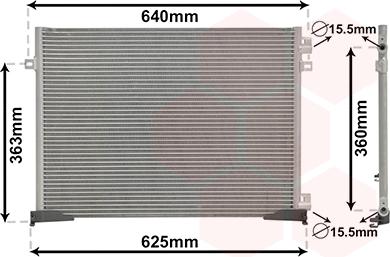 TQ TQ-43005400 - Кондензатор, климатизация vvparts.bg