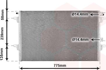 TQ TQ-43005297 - Кондензатор, климатизация vvparts.bg