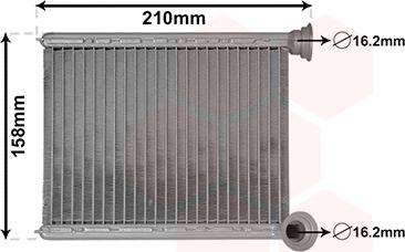 TQ TQ-43006629 - Топлообменник, отопление на вътрешното пространство vvparts.bg