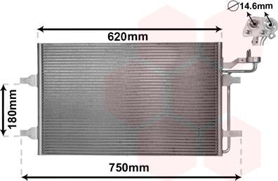 TQ TQ-59005140 - Кондензатор, климатизация vvparts.bg