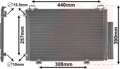 TQ TQ-53005267 - Кондензатор, климатизация vvparts.bg