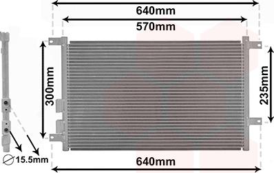 TQ TQ-01005070 - Кондензатор, климатизация vvparts.bg