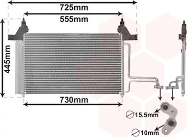 TQ TQ-17005253 - Кондензатор, климатизация vvparts.bg