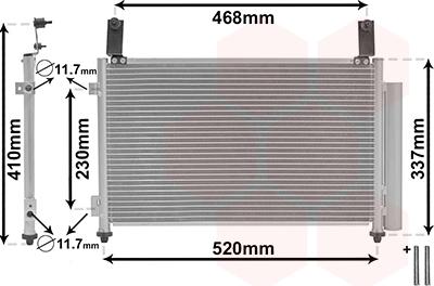 TQ TQ-81005081 - Кондензатор, климатизация vvparts.bg