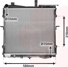 TQ TQ-83002024 - Радиатор, охлаждане на двигателя vvparts.bg