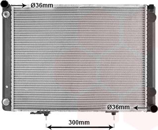 TQ TQ-30002074 - Радиатор, охлаждане на двигателя vvparts.bg