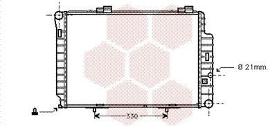 TQ TQ-30002235 - Радиатор, охлаждане на двигателя vvparts.bg