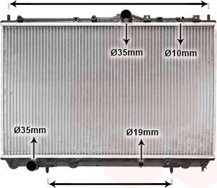 TQ TQ-32002101 - Радиатор, охлаждане на двигателя vvparts.bg