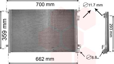 TQ TQ-37005397 - Кондензатор, климатизация vvparts.bg