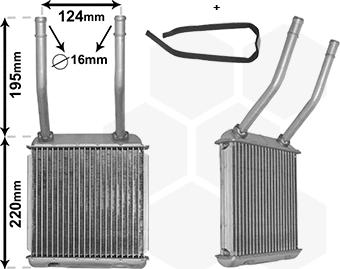 TQ TQ-37006132 - Топлообменник, отопление на вътрешното пространство vvparts.bg