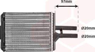 TQ TQ-37006216 - Топлообменник, отопление на вътрешното пространство vvparts.bg